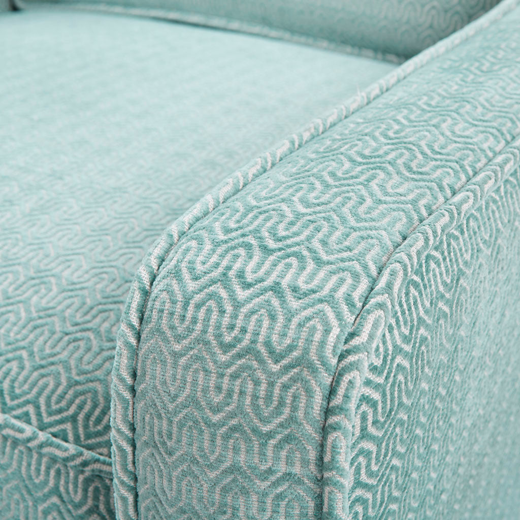 Harris Upholstered Swivel Armchair