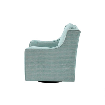 Harris Upholstered Swivel Armchair