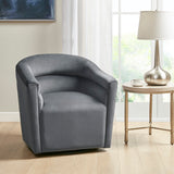Ryker Upholstered Barrel 360 Degree Swivel chair