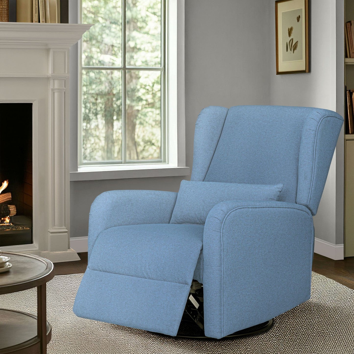 Candace Power Recliner 3-in-1 with Swivel, Glider, USB Ports