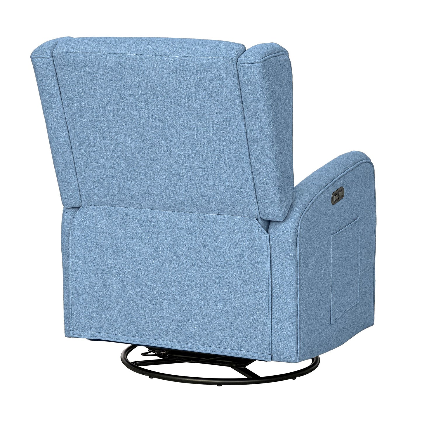 Candace Power Recliner 3-in-1 with Swivel, Glider, USB Ports