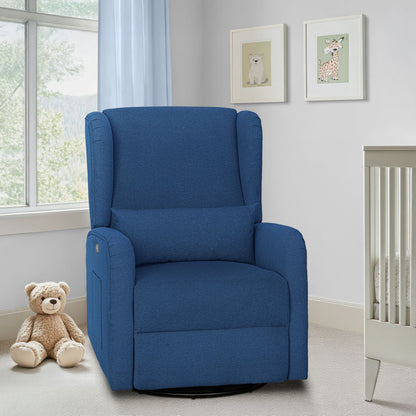 Candace Power Recliner 3-in-1 with Swivel, Glider, USB Ports