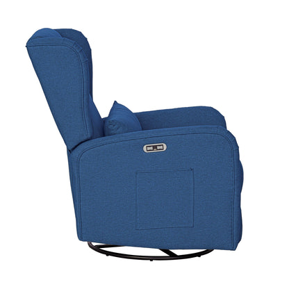 Candace Power Recliner 3-in-1 with Swivel, Glider, USB Ports