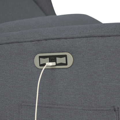 Candace Power Recliner 3-in-1 with Swivel, Glider, USB Ports