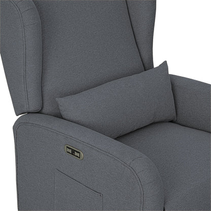 Candace Power Recliner 3-in-1 with Swivel, Glider, USB Ports