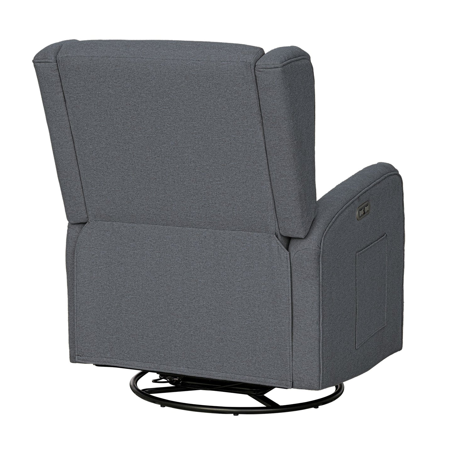 Candace Power Recliner 3-in-1 with Swivel, Glider, USB Ports