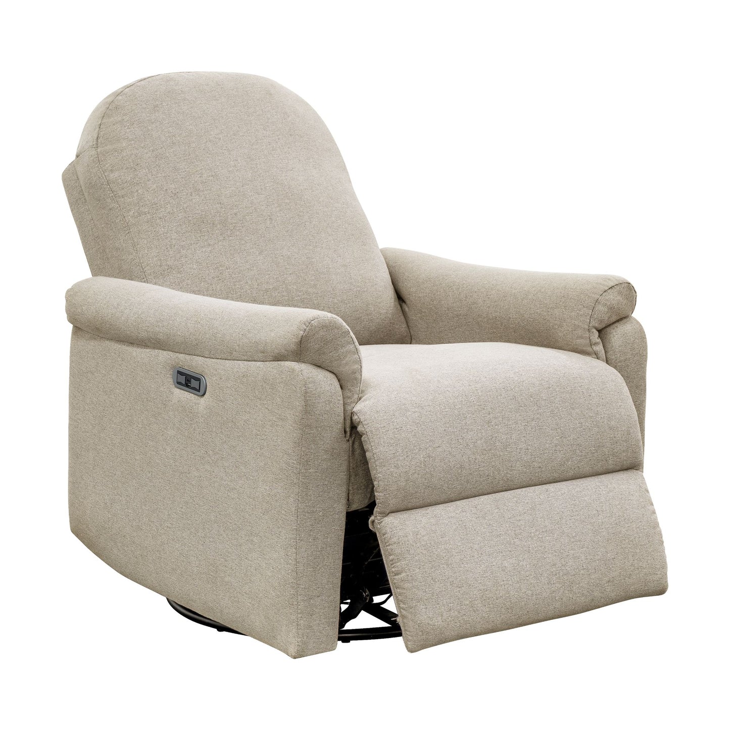 Elio Power Recliner 3-in-1 with Swivel, Glider, Charging Station