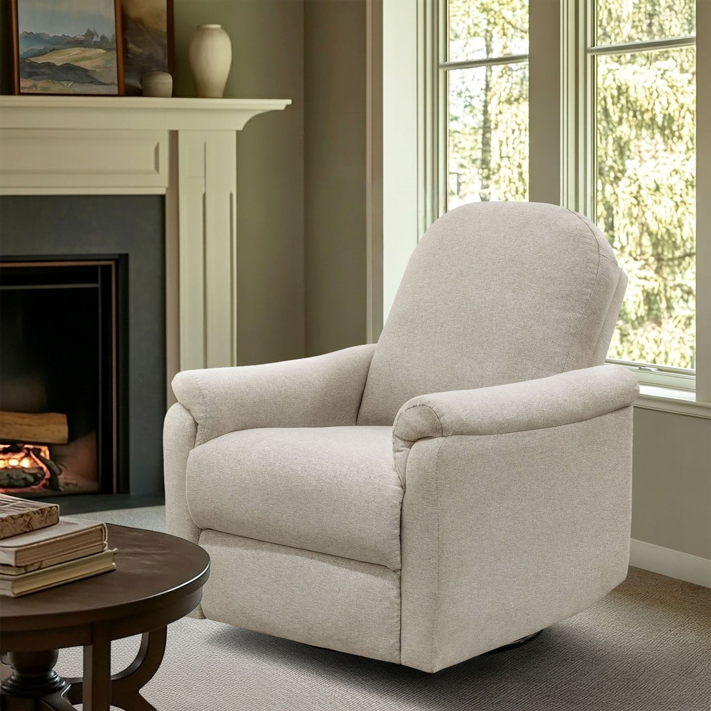 Elio Power Recliner 3-in-1 with Swivel, Glider, Charging Station