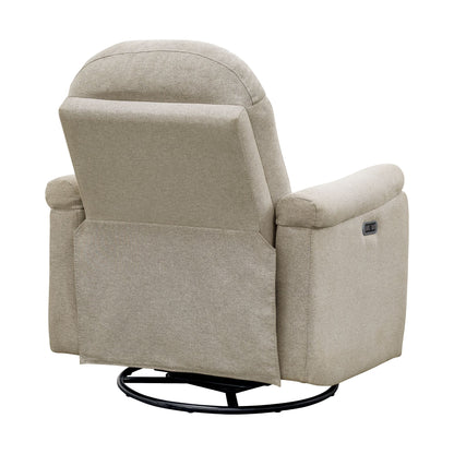 Elio Power Recliner 3-in-1 with Swivel, Glider, Charging Station