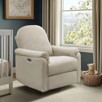 Elio Power Recliner 3-in-1 with Swivel, Glider, Charging Station