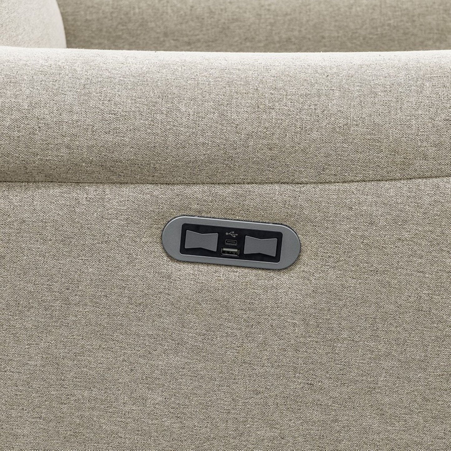Elio Power Recliner 3-in-1 with Swivel, Glider, Charging Station