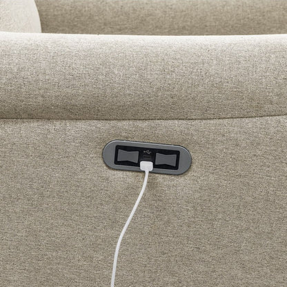 Elio Power Recliner 3-in-1 with Swivel, Glider, Charging Station