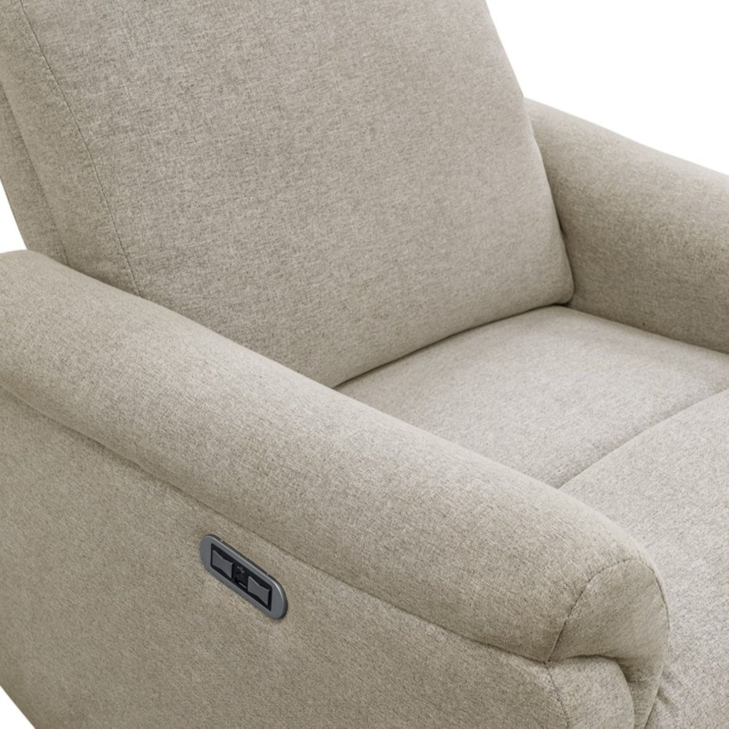 Elio Power Recliner 3-in-1 with Swivel, Glider, Charging Station