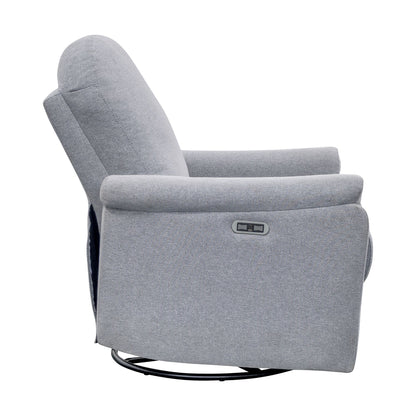 Elio Power Recliner 3-in-1 with Swivel, Glider, Charging Station