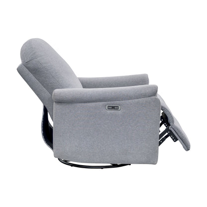 Elio Power Recliner 3-in-1 with Swivel, Glider, Charging Station