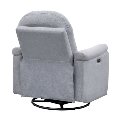 Elio Power Recliner 3-in-1 with Swivel, Glider, Charging Station