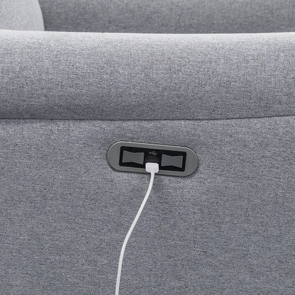 Elio Power Recliner 3-in-1 with Swivel, Glider, Charging Station