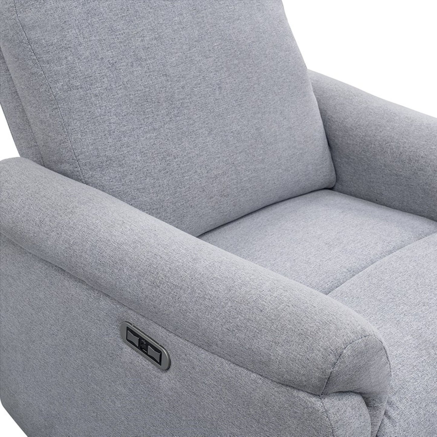 Elio Power Recliner 3-in-1 with Swivel, Glider, Charging Station