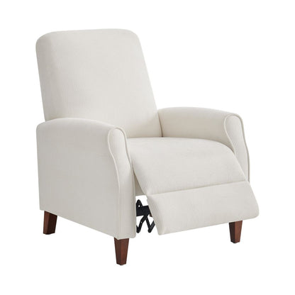 Marena Upholstered Manual Push Back Recliner