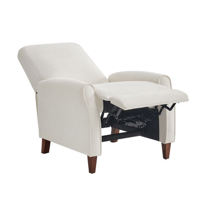 Marena Upholstered Manual Push Back Recliner