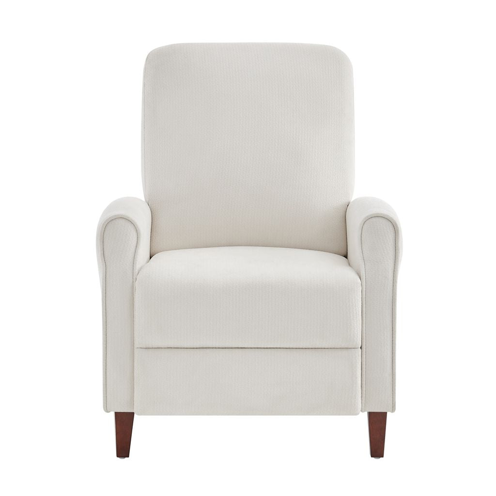 Marena Upholstered Manual Push Back Recliner