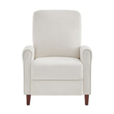 Marena Upholstered Manual Push Back Recliner