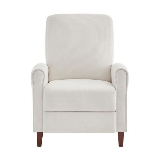 Marena Upholstered Manual Push Back Recliner