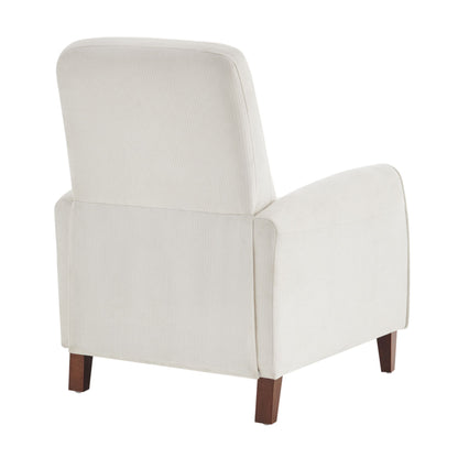 Marena Upholstered Manual Push Back Recliner