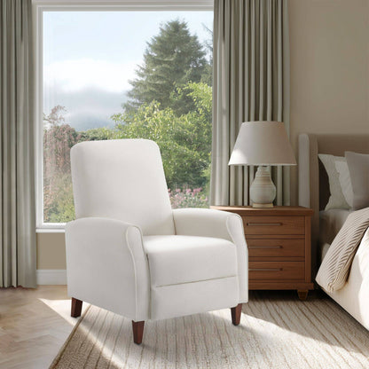 Marena Upholstered Manual Push Back Recliner