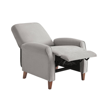 Marena Upholstered Manual Push Back Recliner
