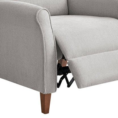 Marena Upholstered Manual Push Back Recliner