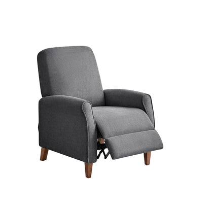 Marena Upholstered Manual Push Back Recliner