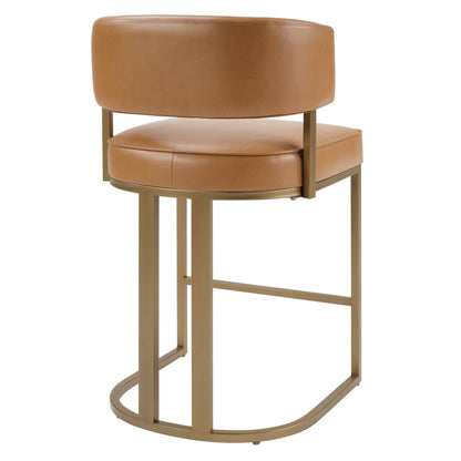August Upholstered Counter Stool