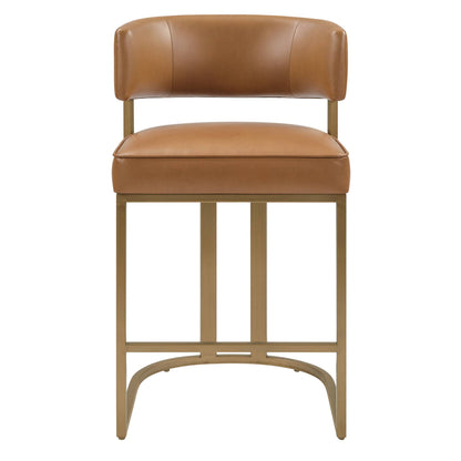 August Upholstered Counter Stool