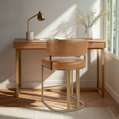 August Upholstered Counter Stool
