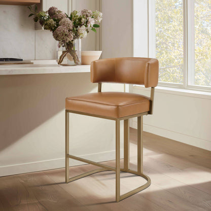 August Upholstered Counter Stool