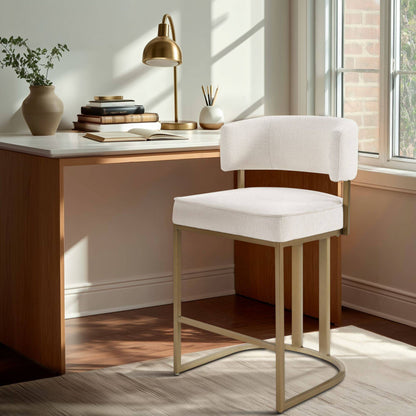 August Upholstered Counter Stool