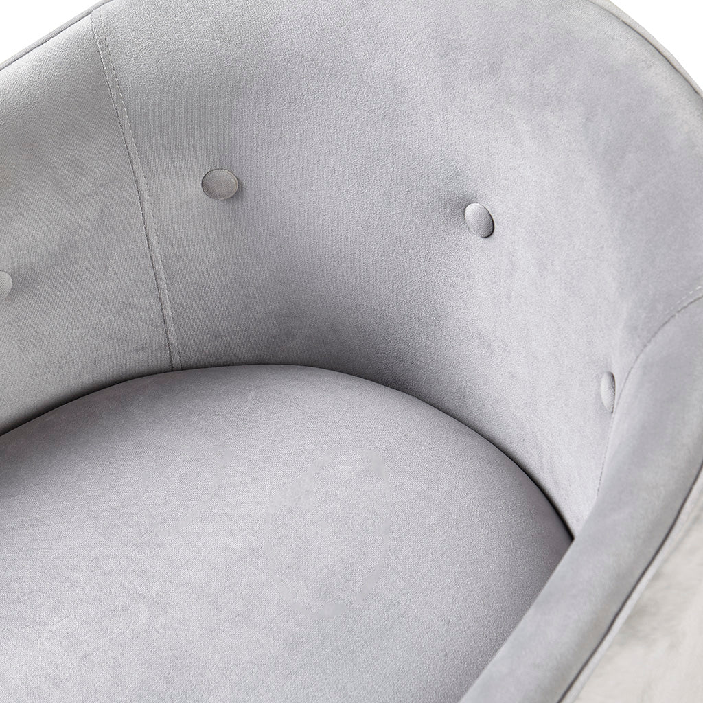 Sheraton Tufted Low Back Upholstered Arm Dining Chair Set of 2