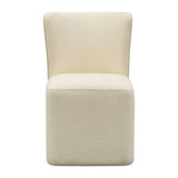 Vela Dining Chair with castors