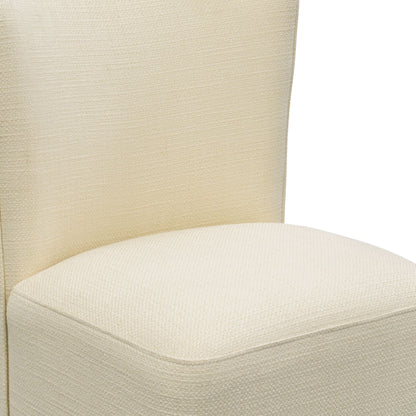 Vela Dining Chair with castors