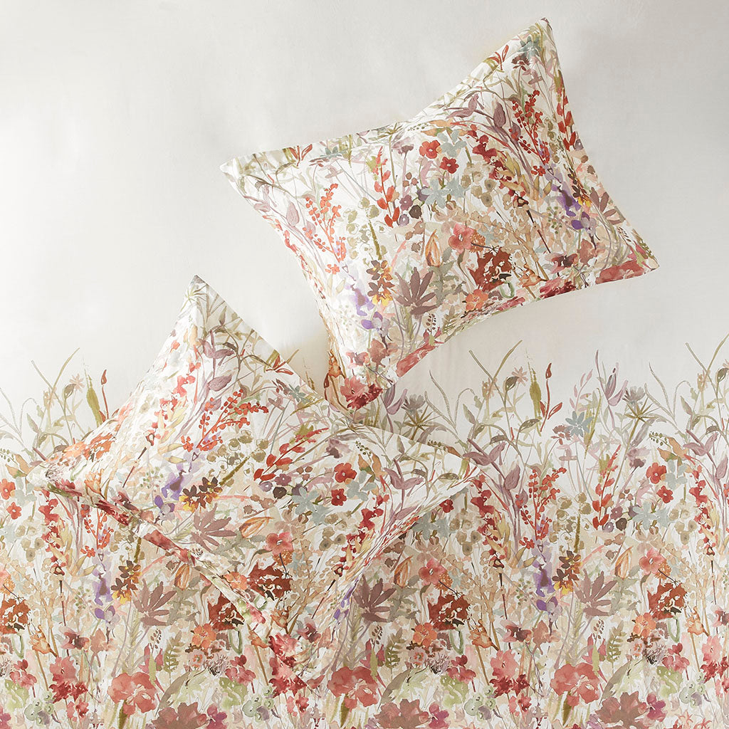 Mariana 3 Piece Cotton Printed  Duvet Cover Set