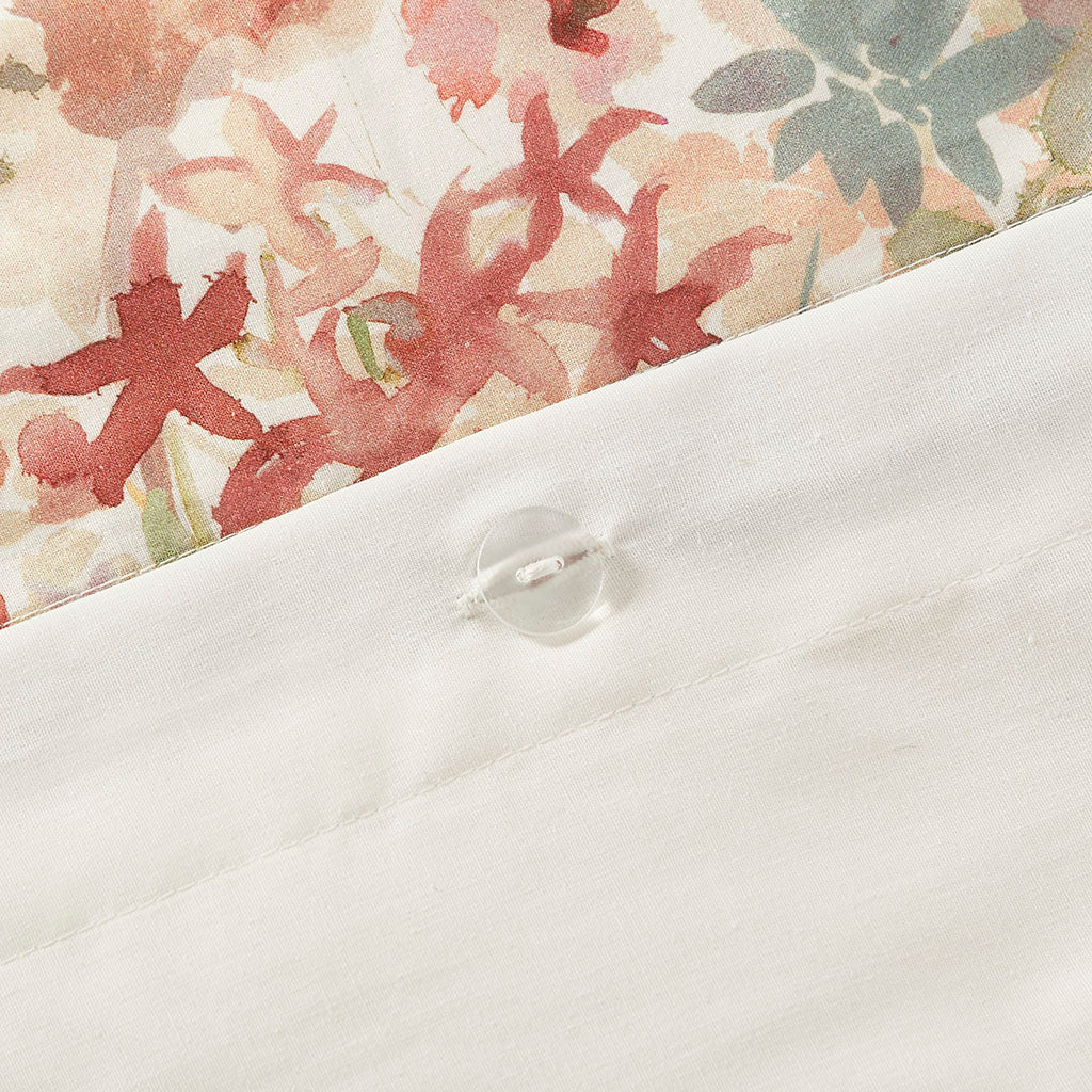 Mariana 3 Piece Cotton Printed  Duvet Cover Set