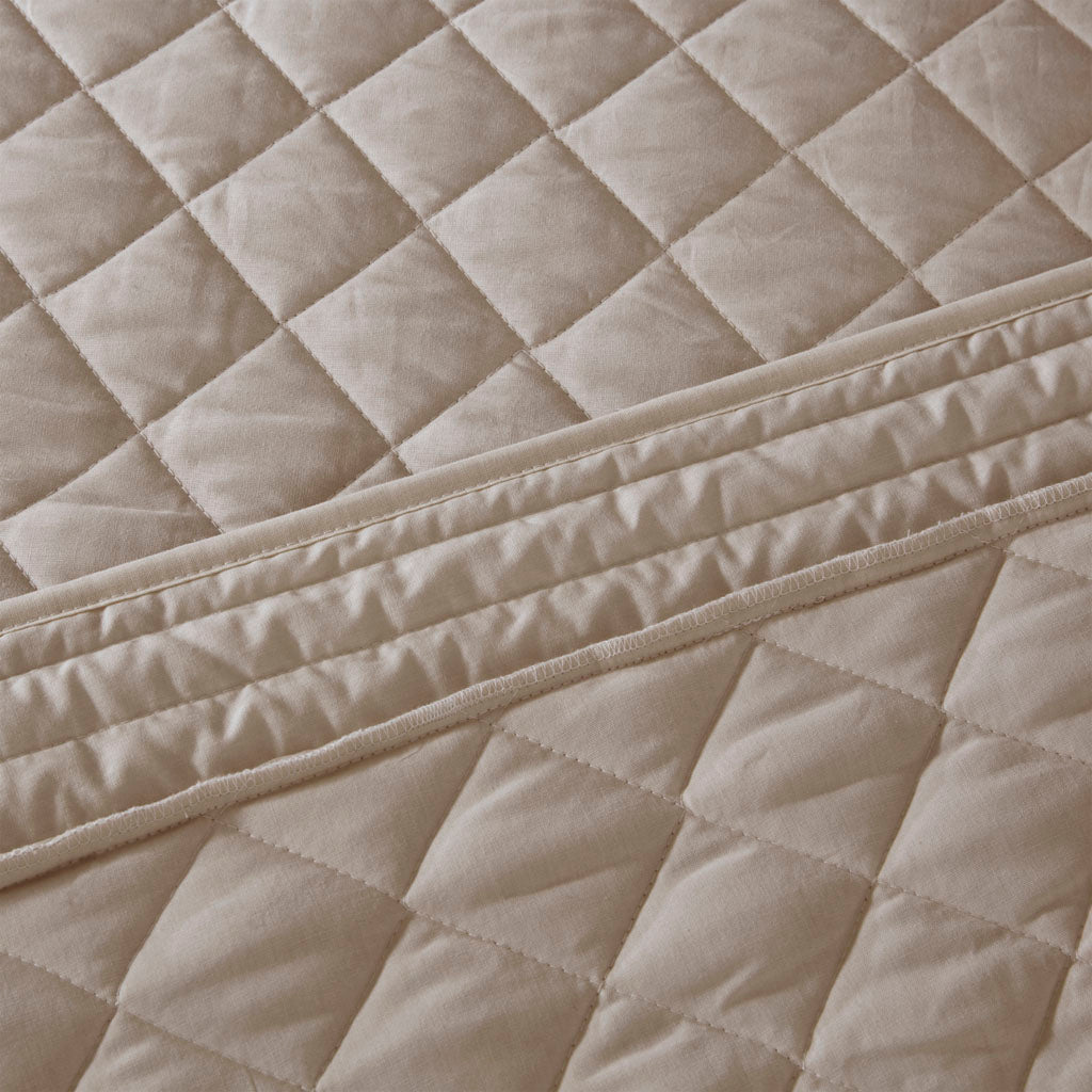 Breanna 4 Piece Cotton Reversible Tailored  Bedspread  Set