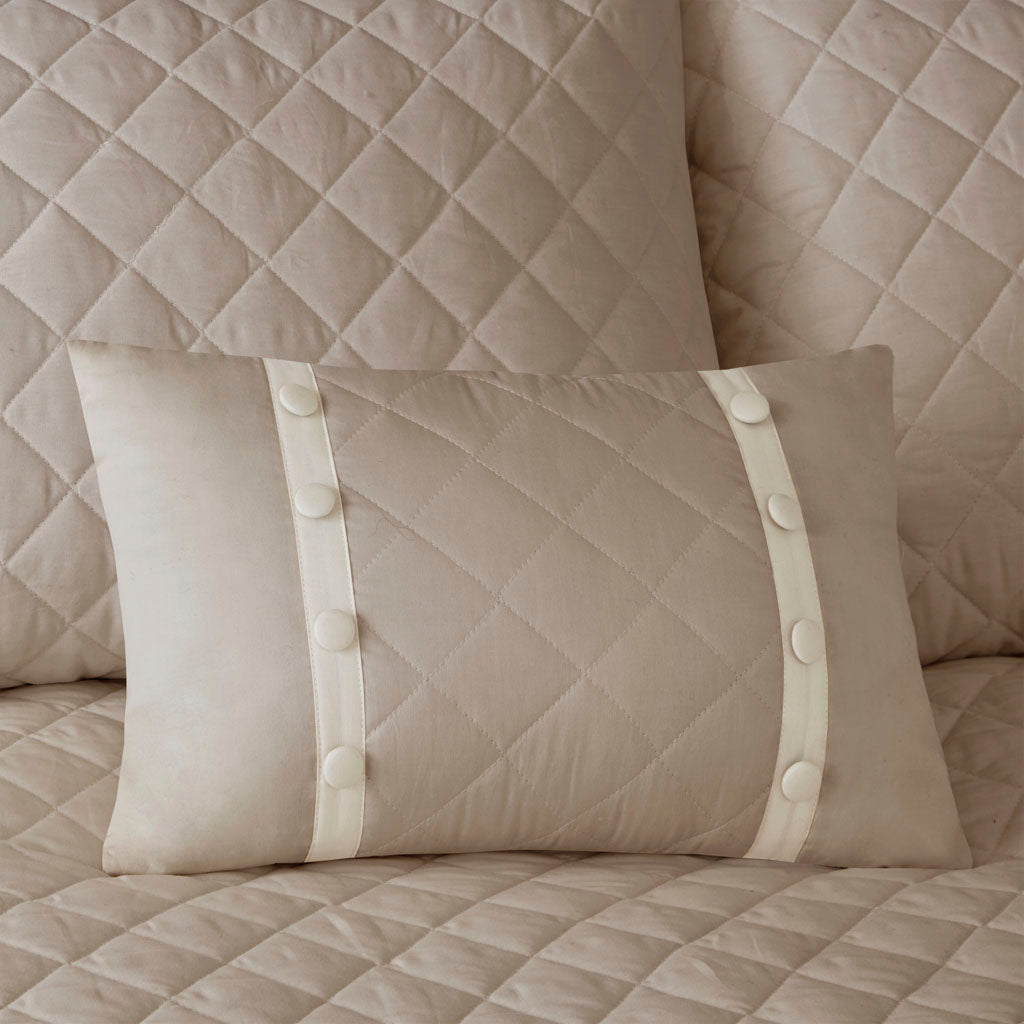 Breanna 4 Piece Cotton Reversible Tailored  Bedspread  Set