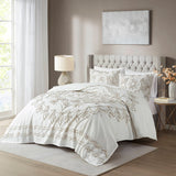 Violette 3 Piece Tufted Cotton Chenille  Coverlet Set