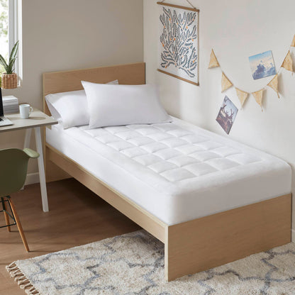 Cloud Soft Overfilled Plush Hypoallergenic Down Alternative Waterproof Mattress Pad