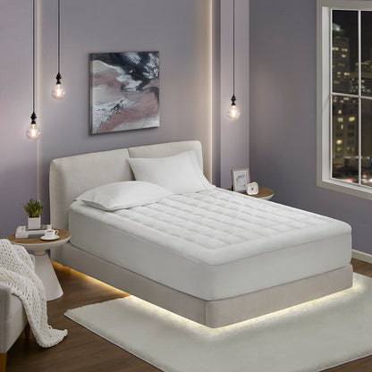 Cloud Soft Overfilled Plush Hypoallergenic Down Alternative Waterproof Mattress Pad