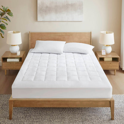 Cloud Soft Overfilled Plush Hypoallergenic Down Alternative Waterproof Mattress Pad
