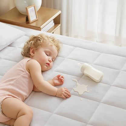 Cloud Soft Overfilled Plush Hypoallergenic Down Alternative Waterproof Mattress Pad
