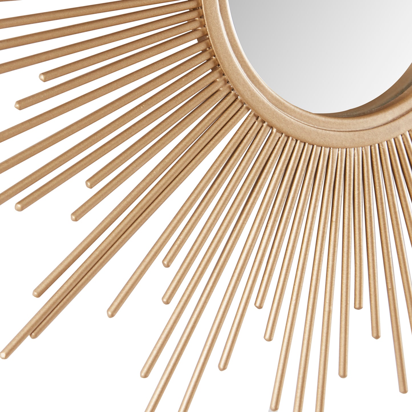 Fiore Sunburst Wall Decor Mirror 14.5"D